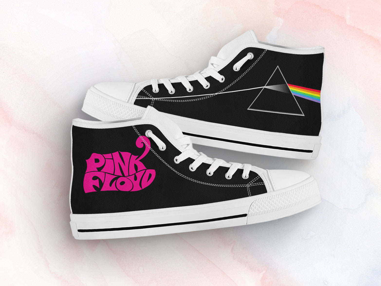 Pink Floyd Shoes | Custom Canvas 